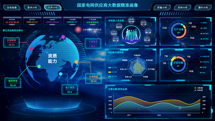 某電網(wǎng)供應商大數(shù)據(jù)可視化精準畫像的應用與價值